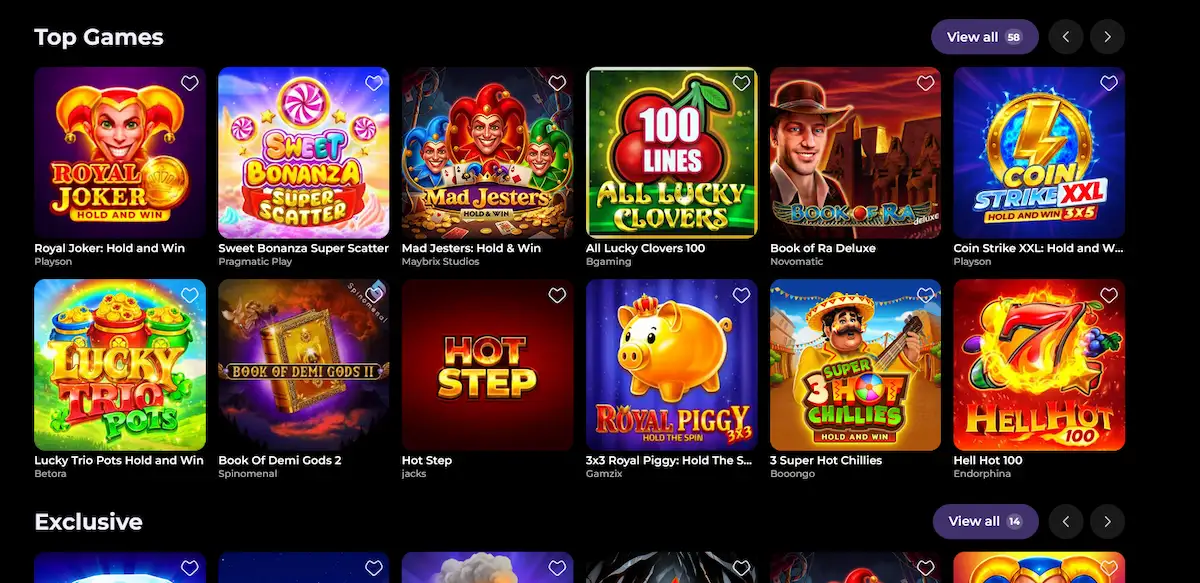HighFlyBet Casino Slots – Spielautomaten Übersicht mit Gates of Olympus und weiteren Titeln