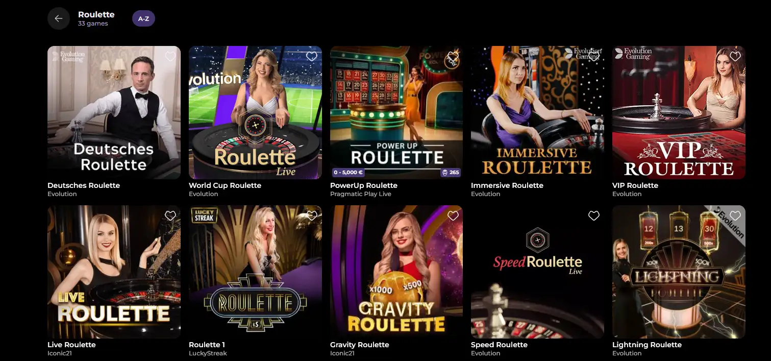 HighFlyBet Live Roulette – Mega Roulette und Lightning Roulette von Pragmatic Play und Evolution
